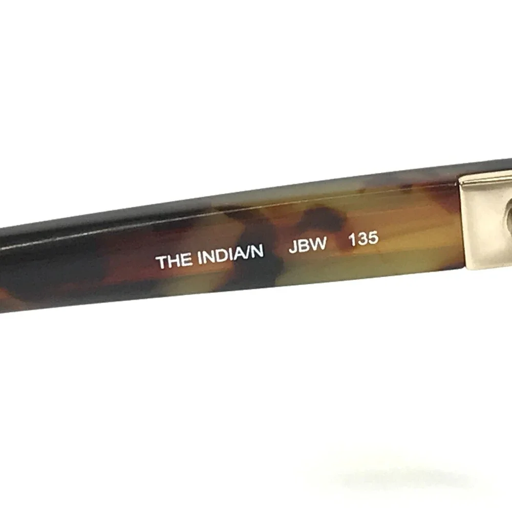 Bobbi Brown Eyeglasses Frames THE INDIA/N JBW Blue Tortoise Cat Eye 52-17-135